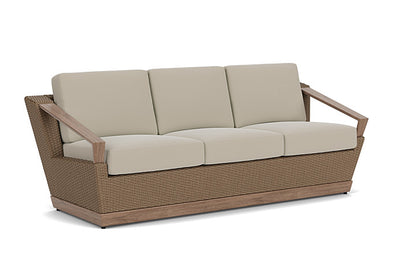 Lloyd Flanders - Charisma Sofa In Brindle Finish With Callen Driftwood Fabric - 4210555142023 view 1
