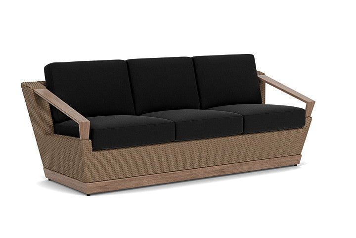 Lloyd Flanders - Charisma Sofa In Brindle Finish With Canvas Black Fabric - 421055514157 view 1