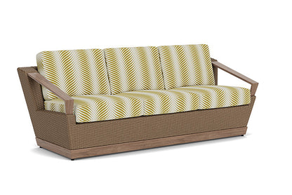 Lloyd Flanders - Charisma Sofa In Brindle Finish With Clock Out Dew Fabric - 4210555142083 view 1