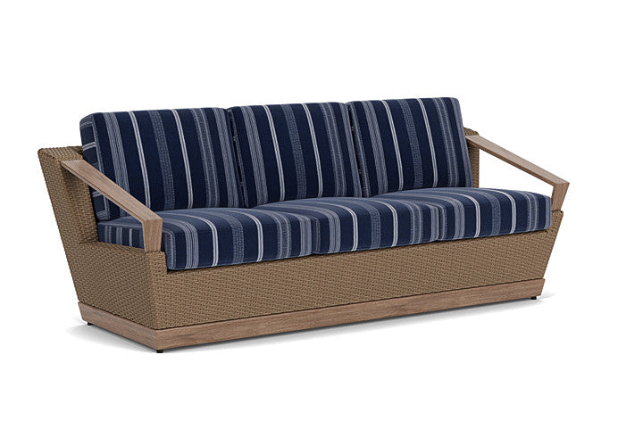 Lloyd Flanders - Charisma Sofa In Brindle Finish With Consider Indigo Fabric - 4210555141969 view 1