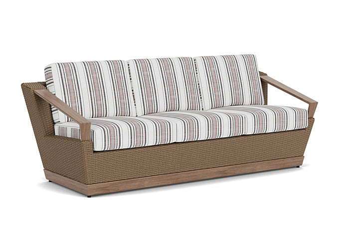 Lloyd Flanders - Charisma Sofa In Brindle Finish With Deering Cadet Fabric - 4210555142047 view 1