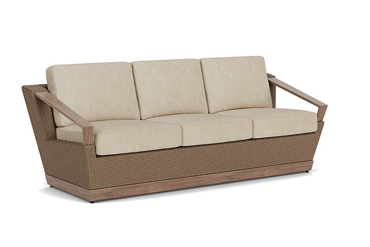 Lloyd Flanders - Charisma Sofa In Brindle Finish With Laurel Ecru Fabric - 4210555142057 view 1