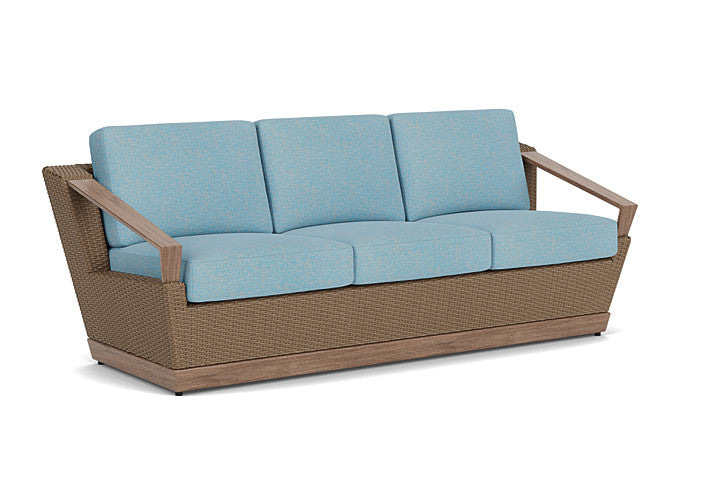 Lloyd Flanders - Charisma Sofa In Brindle Finish With Leeds Light Blue Fabric - 4210555142058 view 1