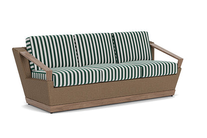 Lloyd Flanders - Charisma Sofa In Brindle Finish With Safari/White Stripe Fabric - 421055514269 view 1