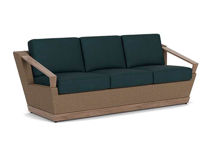 Lloyd Flanders - Charisma Sofa In Brindle Finish With Sandberg Lagoon Fabric - 4210555142039 view 1