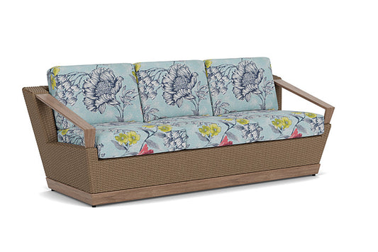 Lloyd Flanders - Charisma Sofa In Brindle Finish With Serena Floral Meadow Fabric - 4210555142079 view 1