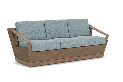 Lloyd Flanders - Charisma Sofa In Brindle Finish With Serene Ocean Fabric - 4210555142032 view 1