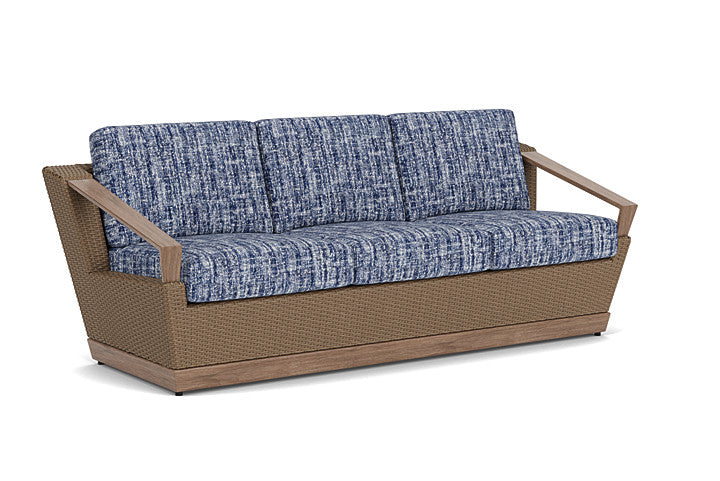 Lloyd Flanders - Charisma Sofa In Brindle Finish With Visions Cobalt Fabric - 421055514683 view 1