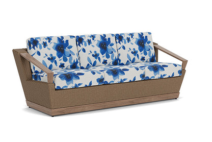 Lloyd Flanders - Charisma Sofa In Brindle Finish With Watercolor Blossom Capri Fabric - 421055514672 view 1