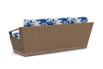 Lloyd Flanders - Charisma Sofa In Brindle Finish With Watercolor Blossom Capri Fabric - 421055514672 view 2