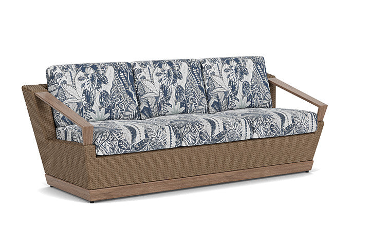 Lloyd Flanders - Charisma Sofa In Brindle Finish With Wayfarer Mist Fabric - 4210555142074 view 1