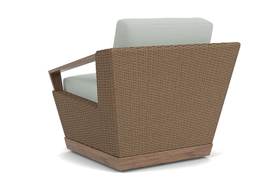 Lloyd Flanders - Charisma Swivel Lounge Chair In Brindle Finish With Callen Celadon Fabric - 4210805142024 view 2