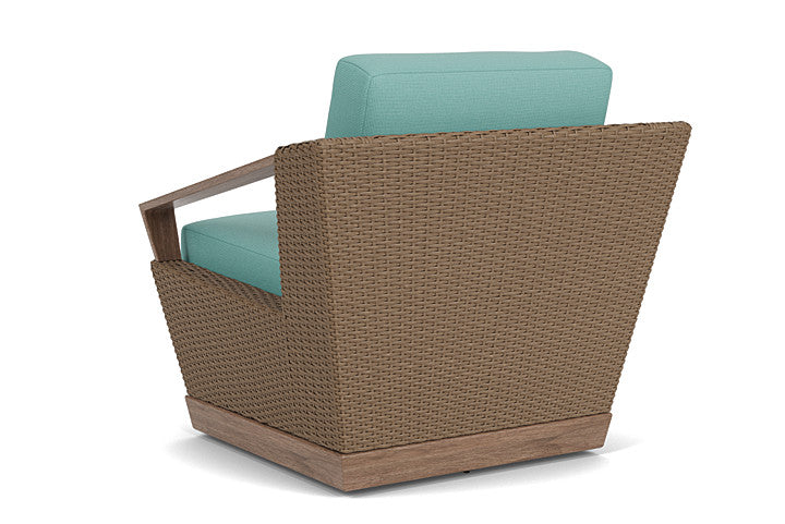 Lloyd Flanders - Charisma Swivel Lounge Chair In Brindle Finish With Fife Aruba Fabric - 421080514748 view 2