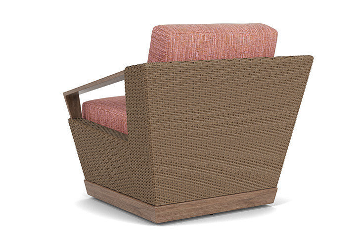 Lloyd Flanders - Charisma Swivel Lounge Chair In Brindle Finish With Friendly Carnival Fabric - 4210805142043 view 2