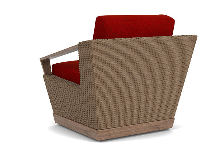 Lloyd Flanders - Charisma Swivel Lounge Chair In Brindle Finish With Partyline Lollipop Fabric - 4210805142054 view 2