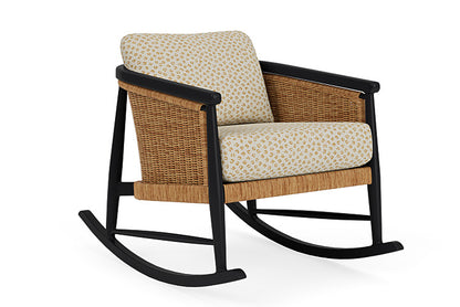 Lloyd Flanders - Galloway Lounge Rocker In Tortoiseshell Finish With Bebot Sisal Fabric - 2390331112048 view 1