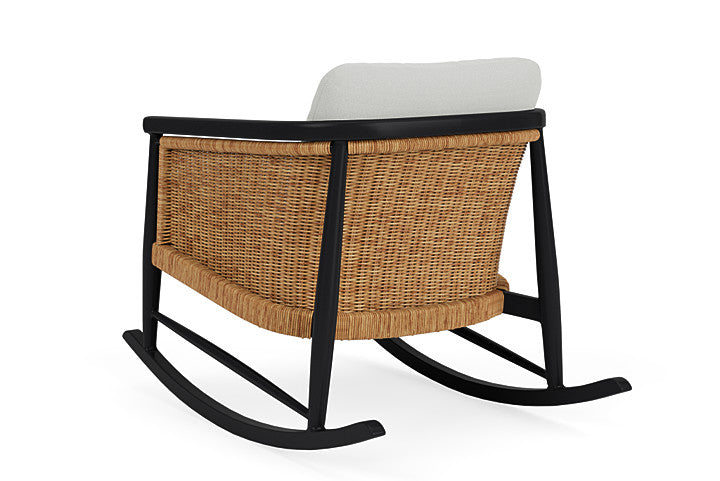 Lloyd Flanders - Galloway Lounge Rocker In Tortoiseshell Finish With Bright Side Fog Fabric - 2390331112012 view 2