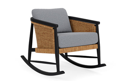 Lloyd Flanders - Galloway Lounge Rocker In Tortoiseshell Finish With Rumba Stonewashed Fabric - 2390331112006 view 1