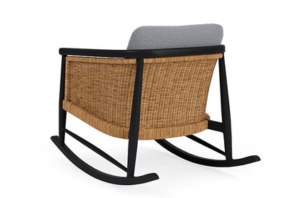 Lloyd Flanders - Galloway Lounge Rocker In Tortoiseshell Finish With Rumba Stonewashed Fabric - 2390331112006 view 2