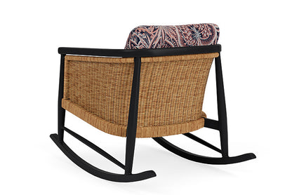 Lloyd Flanders - Galloway Lounge Rocker In Tortoiseshell Finish With Sensiblity Splendor Fabric - 2390331112082 view 2