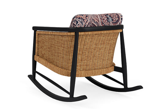 Lloyd Flanders - Galloway Lounge Rocker In Tortoiseshell Finish With Sensiblity Splendor Fabric - 2390331112082 view 2