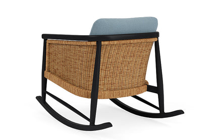Lloyd Flanders - Galloway Lounge Rocker In Tortoiseshell Finish With Unearth Mist Fabric - 2390331112068 view 2