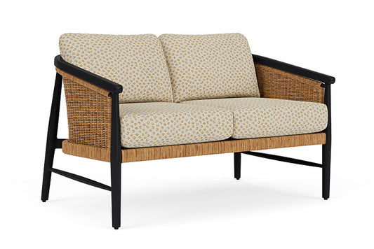 Lloyd Flanders - Galloway Loveseat In Tortoiseshell Finish With Bebot Sisal Fabric - 2390501112048 view 1