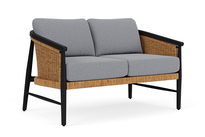 Lloyd Flanders - Galloway Loveseat In Tortoiseshell Finish With Rumba Stonewashed Fabric - 2390501112006 view 1