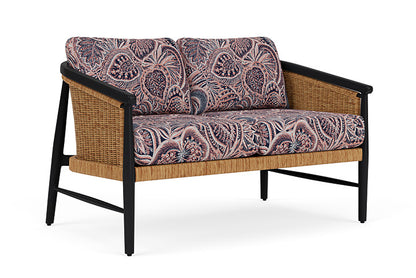 Lloyd Flanders - Galloway Loveseat In Tortoiseshell Finish With Sensiblity Splendor Fabric - 2390501112082 view 1