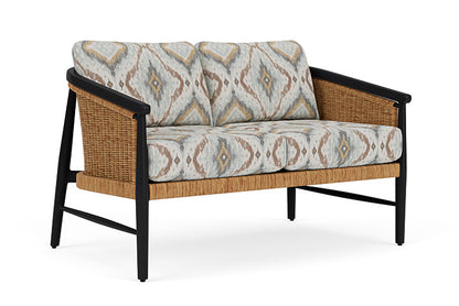 Lloyd Flanders - Galloway Loveseat In Tortoiseshell Finish With Yoko Mist Fabric - 239050111727 view 1