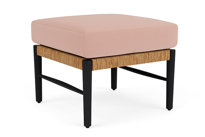 Lloyd Flanders - Galloway Ottoman In Tortoiseshell Finish With Azulu Clay Fabric - 2390171112033 view 1
