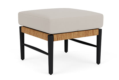 Lloyd Flanders - Galloway Ottoman In Tortoiseshell Finish With Azulu Twine Fabric - 2390171112034 view 2