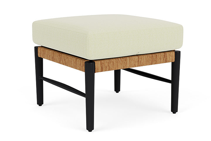 Lloyd Flanders - Galloway Ottoman In Tortoiseshell Finish With Bamboo Bay Meadow Fabric - 2390171112060 view 2