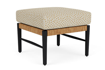 Lloyd Flanders - Galloway Ottoman In Tortoiseshell Finish With Bebot Sisal Fabric - 2390171112048 view 1