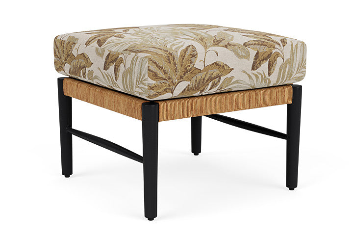 Lloyd Flanders - Galloway Ottoman In Tortoiseshell Finish With Botanic Willow Fabric - 239017111164 view 1