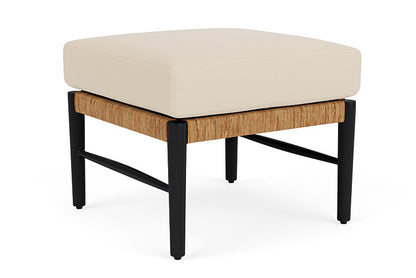 Lloyd Flanders - Galloway Ottoman In Tortoiseshell Finish With Callen Pearl Fabric - 2390171112021 view 1