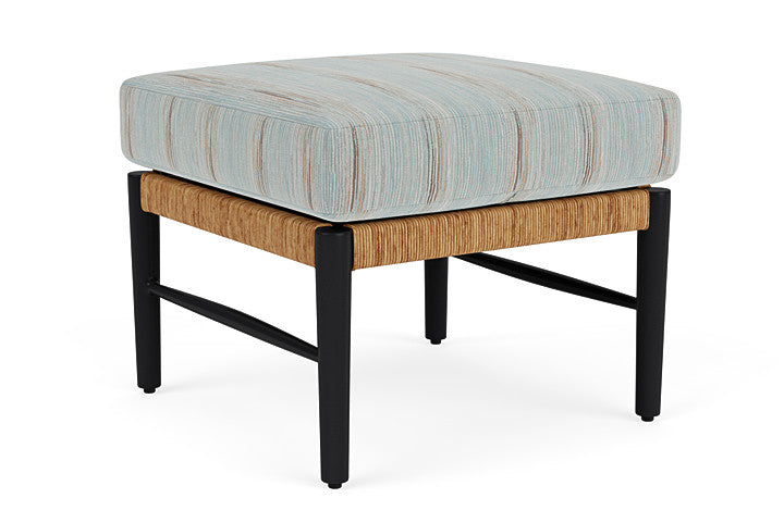Lloyd Flanders - Galloway Ottoman In Tortoiseshell Finish With Colorwave Mist Fabric - 2390171112072 view 2