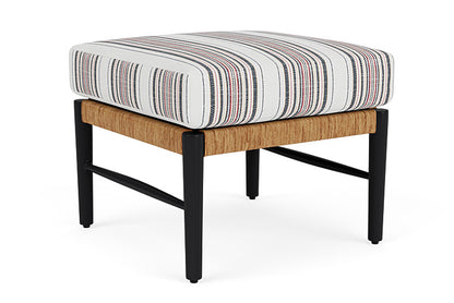 Lloyd Flanders - Galloway Ottoman In Tortoiseshell Finish With Deering Cadet Fabric - 2390171112047 view 1