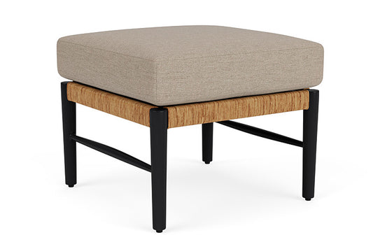Lloyd Flanders - Galloway Ottoman In Tortoiseshell Finish With Demo Oatmeal Fabric - 239017111080 view 1