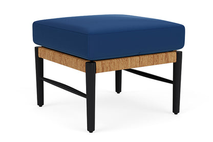 Lloyd Flanders - Galloway Ottoman In Tortoiseshell Finish With Flagship Lapis Fabric - 2390171111813 view 2
