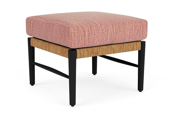 Lloyd Flanders - Galloway Ottoman In Tortoiseshell Finish With Friendly Carnival Fabric - 2390171112043 view 1