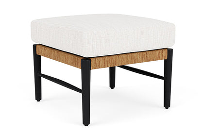 Lloyd Flanders - Galloway Ottoman In Tortoiseshell Finish With Friendly Natural Fabric - 2390171112042 view 1