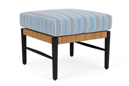 Lloyd Flanders - Galloway Ottoman In Tortoiseshell Finish With Hansen Sky Fabric - 239017111064 view 2
