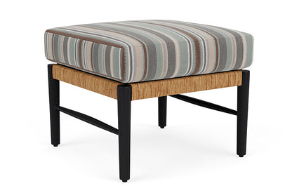 Lloyd Flanders - Galloway Ottoman In Tortoiseshell Finish With Lima Heron Fabric - 239017111067 view 1