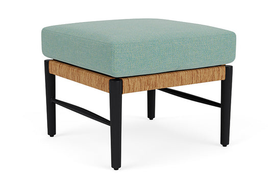 Lloyd Flanders - Galloway Ottoman In Tortoiseshell Finish With Pavian Pool Fabric - 2390171112045 view 1