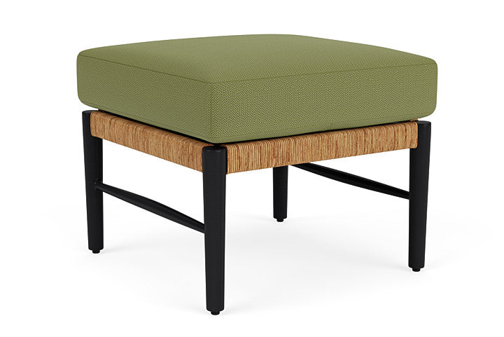 Lloyd Flanders - Galloway Ottoman In Tortoiseshell Finish With Reflections Grass Fabric - 2390171112051 view 1