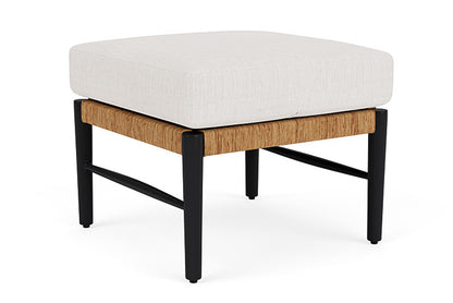 Lloyd Flanders - Galloway Ottoman In Tortoiseshell Finish With Reflections Snow Fabric - 2390171112014 view 2