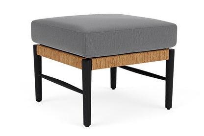 Lloyd Flanders - Galloway Ottoman In Tortoiseshell Finish With Remy Graphite Fabric - 2390171112003 view 1