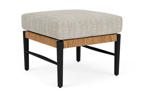 Lloyd Flanders - Galloway Ottoman In Tortoiseshell Finish With Romulo Mineral Fabric - 2390171112050 view 2