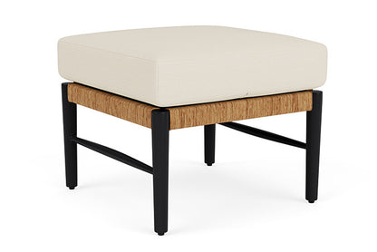 Lloyd Flanders - Galloway Ottoman In Tortoiseshell Finish With Sailcloth Sailor Fabric - 239017111434 view 2